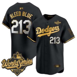 Men’s Dodgers 2025 World Series Vapor Premier Limited Jersey V2 – All Stitched