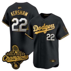 Men’s Dodgers 2025 World Series Champions Vapor Premier Limited Jersey – All Stitched