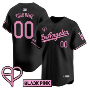 Los Angeles Dodgers x BLACKPINK 2025 Vapor Premier Limited Custom Jersey – All Stitched