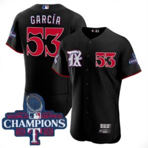 Men’s Texas Rangers 2023 World Series Champions City Connect Flex Base Jersey – All Stitched