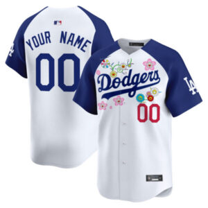 Dodgers x Takashi Murakami 2025 Vapor Premier Limited Custom Jersey – Stitched