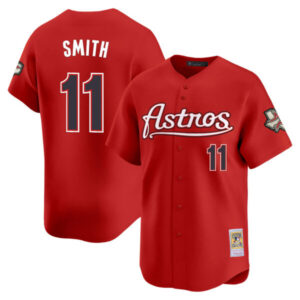 Men’s Houston Astros Throwback Vapor Premier Limited Jersey – All Stitched