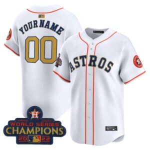 Houston Astros 2022 World Series Champions Vapor Premier Limited Custom Jersey – All Stitched