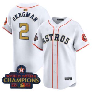 Houston Astros 2022 World Series Champions Vapor Premier Limited Jersey – All Stitched