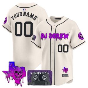 Houston Astros DJ Screw Patch Vapor Premier Limited Custom Jersey V2 – All Stitched