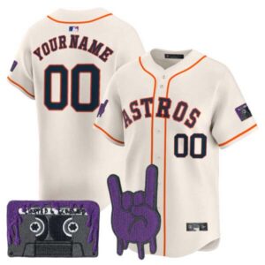 Houston Astros DJ Screw Patch Vapor Premier Limited Custom Jersey – All Stitched