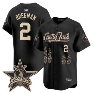 Men’s Houston Astros Cactus Jack 2025 Vapor Premier Limited Jersey – All Stitched