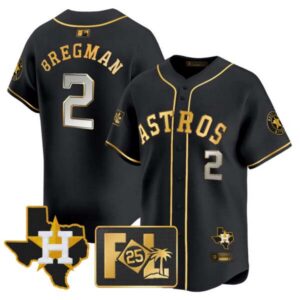 Men’s Houston Astros 2025 Spring Training & Texas Patch Vapor Premier Limited Jersey – All Stitched