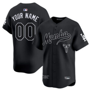 Dodgers Kobe Bryant Mamba Vapor Premier Limited Custom Jersey – All Stitched