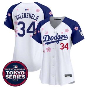 Women’s Dodgers Tokyo Series 2025 Vapor Premier Limited Jersey – Stitched