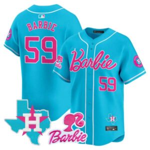 Unisex Astros Barbie Vapor Premier Limited Jersey – All Stitched