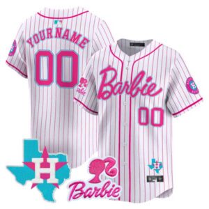 Astros Barbie Vapor Premier Limited Custom Jersey – All Stitched