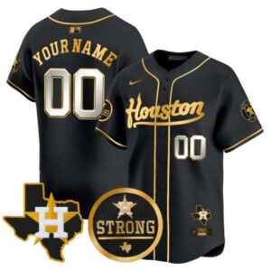 Astros “Houston Strong” Patch Vapor Premier Limited Custom Jersey – All Stitched