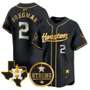 Men’s Astros “Houston Strong” Patch Vapor Premier Limited Jersey – All Stitched