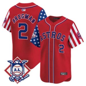 Men’s Astros 2024 Fourth of July Vapor Premier Limited Jersey V2 – All Stitched