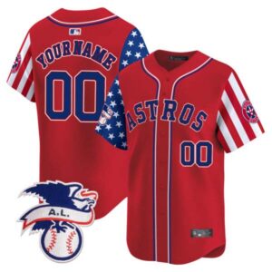 Astros 2024 Fourth of July Vapor Premier Limited Custom Jersey – All Stitched