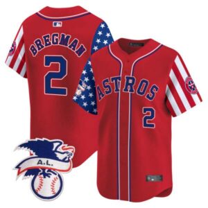 Men’s Astros 2024 Fourth of July Vapor Premier Limited Jersey – All Stitched