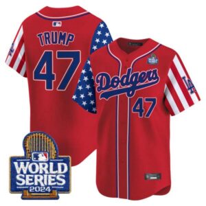 Men’s Dodgers American Style 2024 World Series Vapor Premier Limited Jersey V2 – All Stitched