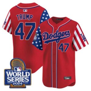 Men’s Dodgers American Style 2024 World Series Vapor Premier Limited Jersey – All Stitched