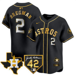 Men’s Houston Astros 2024 Robinson & Texas Patch Vapor Premier Limited Jersey – All Stitched