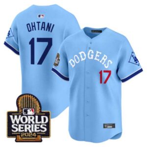 Men’s Dodgers Tribute 2024 World Series Vapor Premier Limited Jersey – All Stitched