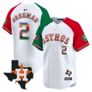 Youth’s Astros Mexico Texas Patch Vapor Premier Limited Jersey – All Stitched