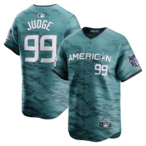 Men’s American League 2023 All-Star Game Teal Jersey – All Stitched