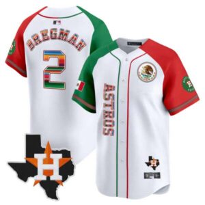 Men’s Houston Astros Mexico Vapor Premier Limited Jersey V4 – All Stitched