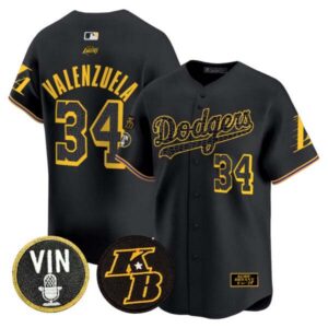 Men’s Dodgers 2024 Mamba Vapor Premier Limited Jersey V2 – All Stitched