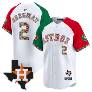 Men’s Houston Astros Mexico Vapor Premier Limited Jersey V3 – All Stitched