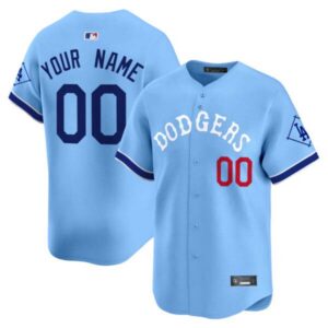 Dodgers Tribute Vapor Premier Limited Custom Jersey – All Stitched