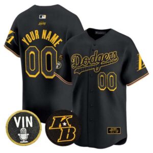 Dodgers 2024 Mamba Vapor Premier Limited Custom Jersey V2 – All Stitched