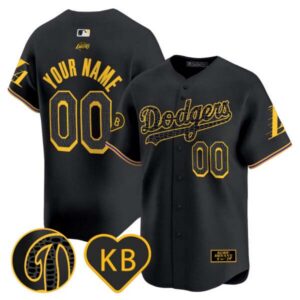 Dodgers 2024 Mamba Vapor Premier Limited Custom Jersey – All Stitched