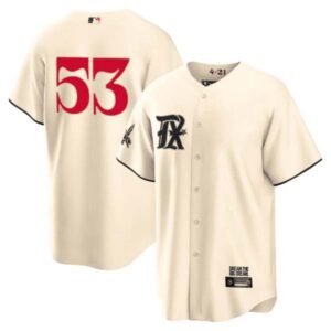 Men’s Texas Rangers 2023 City Connect Collection Jersey – All Stitched