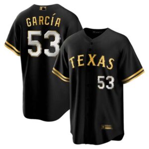 Men’s Texas Rangers 2023 Gold Jersey – All Stitched
