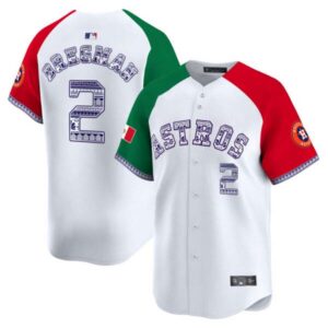 Men’s Houston Astros Mexico Vapor Premier Limited Jersey V2 – All Stitched