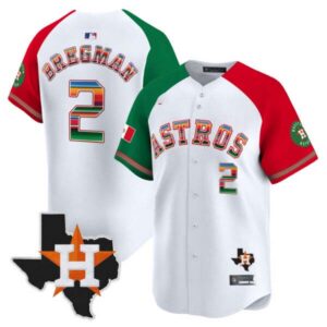 Men’s Astros Mexico Texas Patch Vapor Premier Limited Jersey – All Stitched