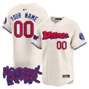 Dodgers Kendrick Lamar Vapor Premier Limited Custom Jersey – All Stitched
