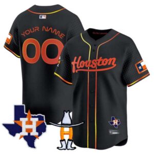 Astros Space City Houston Rodeo Patch Vapor Premier Limited Jersey – All Stitched