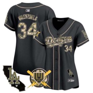 Women’s Dodgers Armed Forces Day Vapor Premier Limited Jersey – All Stitched