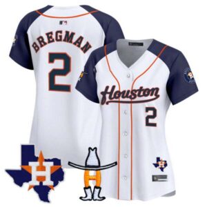 Women’s Houston Astros Houston Rodeo Patch Vapor Premier Limited Jersey – All Stitched