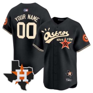 Houston Astros Cactus Jack Style Vapor Premier Limited Custom Jersey – Stitched