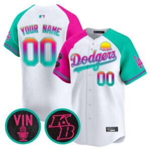 Dodgers 2024 Los Angeles City Style Vapor Premier Limited Custom Jersey V2 – All Stitched