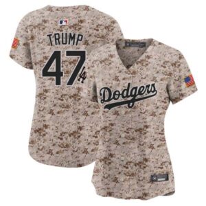 Women’s Dodgers USMC Alternate Vapor Premier Limited Jersey – All Stitched