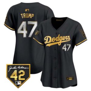 Women’s Dodgers 2024 Jackie Robinson Patch Vapor Premier Limited Jersey – All Stitched
