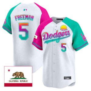 Men’s Dodgers 2024 Los Angeles City Style Vapor Premier Limited Jersey – All Stitched