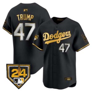 Men’s Dodgers 2024 Spring Training Patch Vapor Premier Limited Jersey – All Stitched