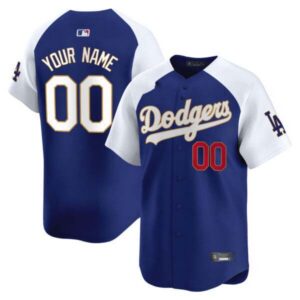 Los Angeles Dodgers Gold Trim Vapor Premier Limited Cust