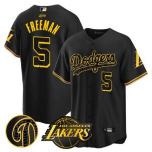 Men’s Dodgers Cool Base Mamba Jersey V2 – All Stitched