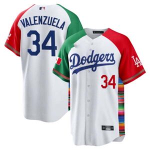 Men’s Dodgers Mexico Cool Base Limited Jersey V2 – All Stitched